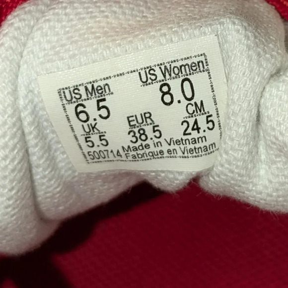 Vans Old Skool Yacht Club Suede Sneakers Blue/Green/Yellow, size M6.5/W8 - Picture 6 of 7